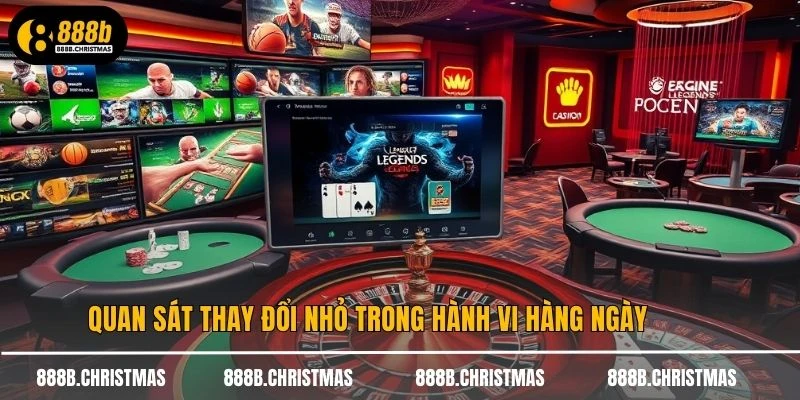 Quan sát thay đổi nhỏ trong hành vi hàng ngày